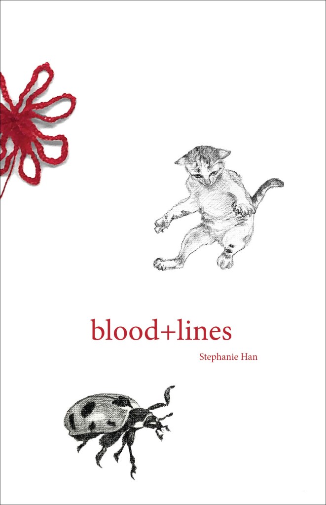 Cover for the "Blood+Lines" zine.
