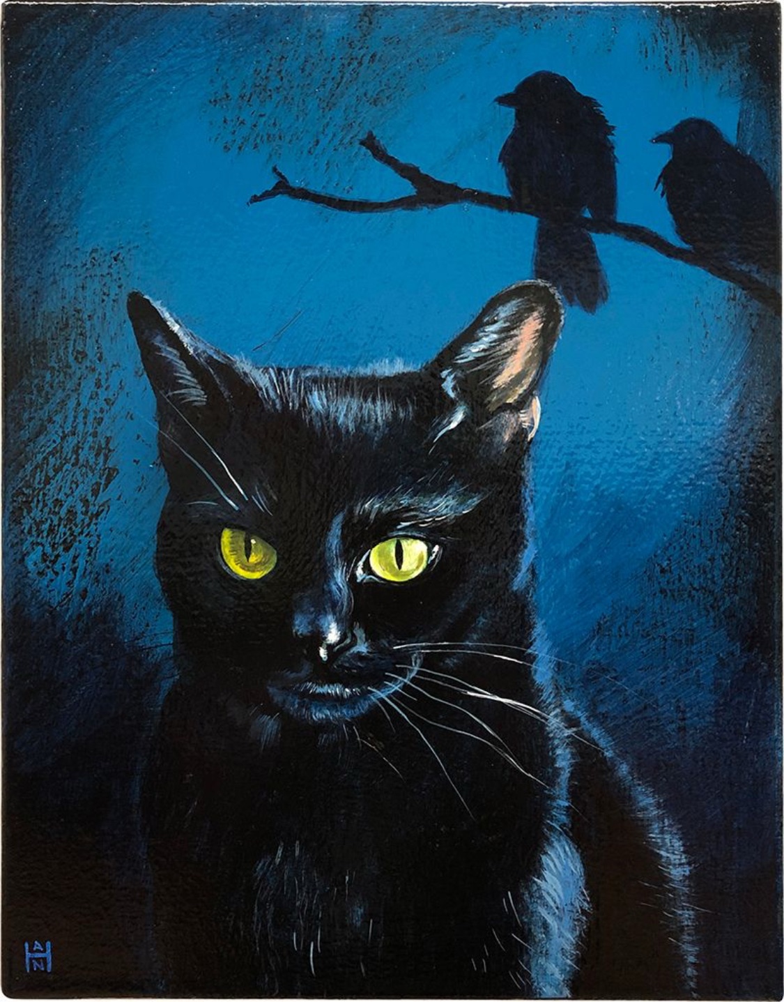 Purrfectly Black Cat Art Show | Stephanie Han Art & Design